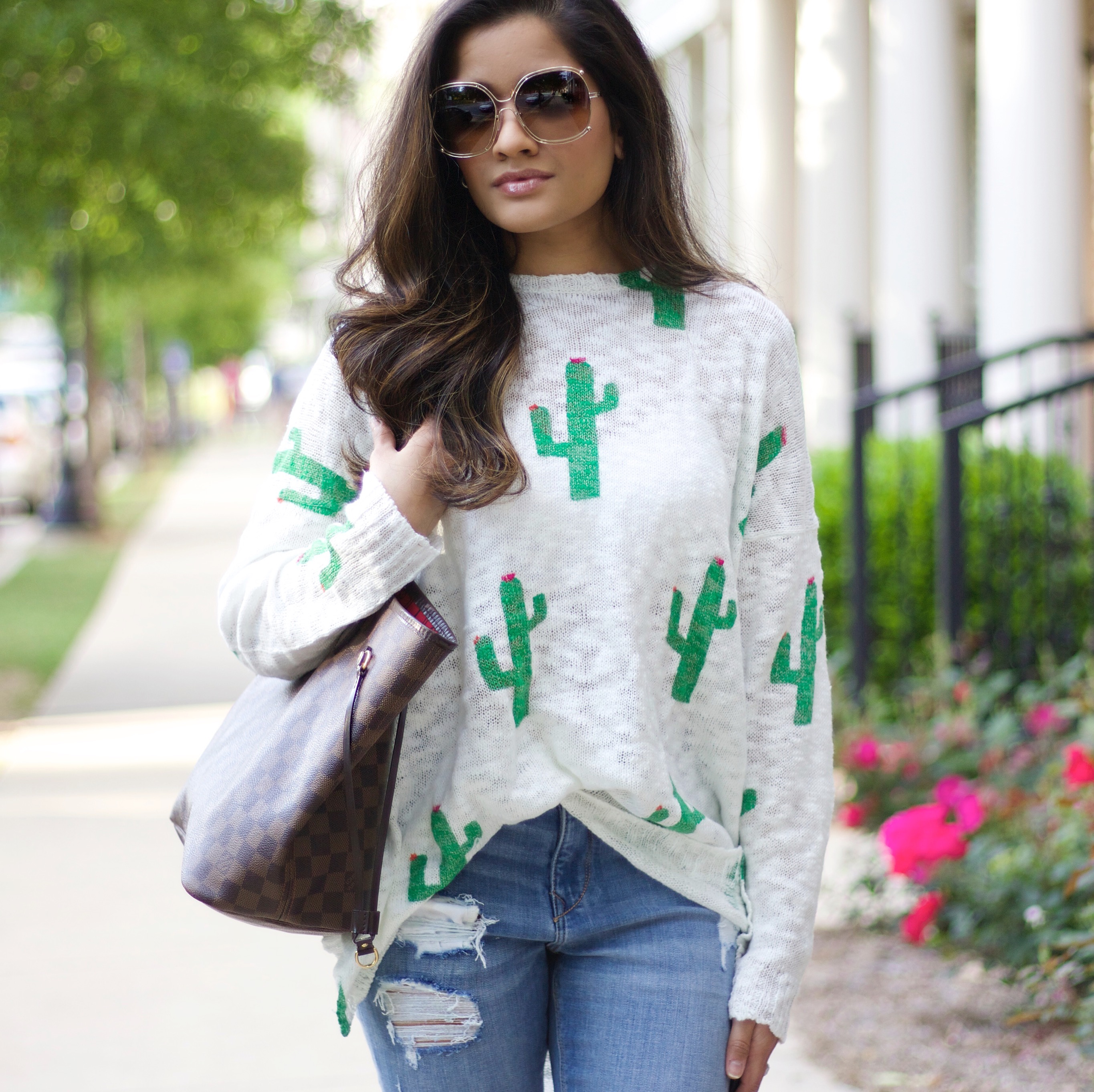 cactus sweater